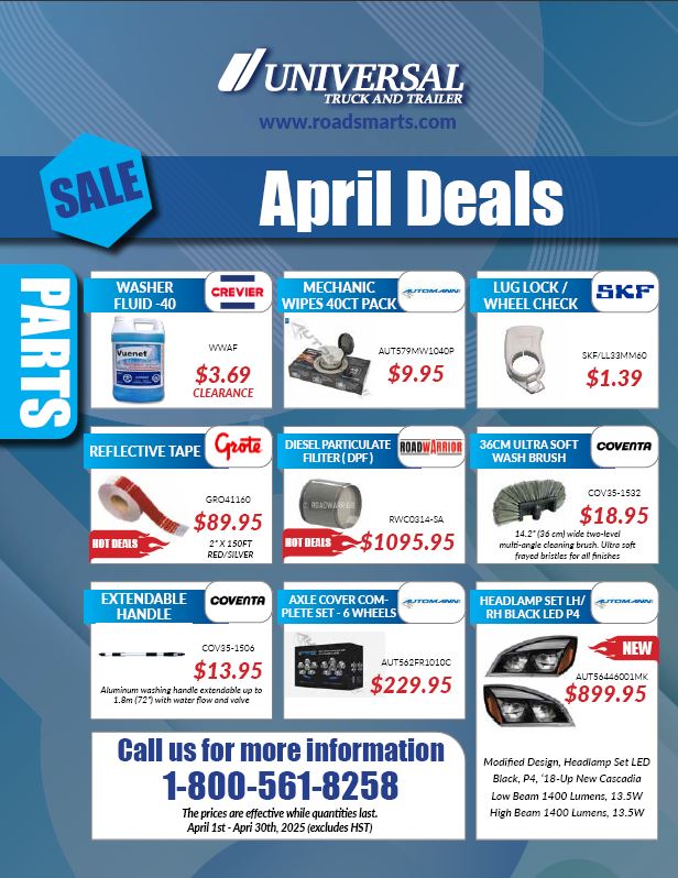 April Roadsmarts